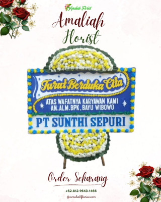 Papan Bunga Duka di Sindangpanon